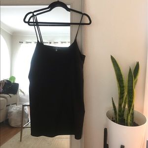MISSGUIDED Black petite mini dress